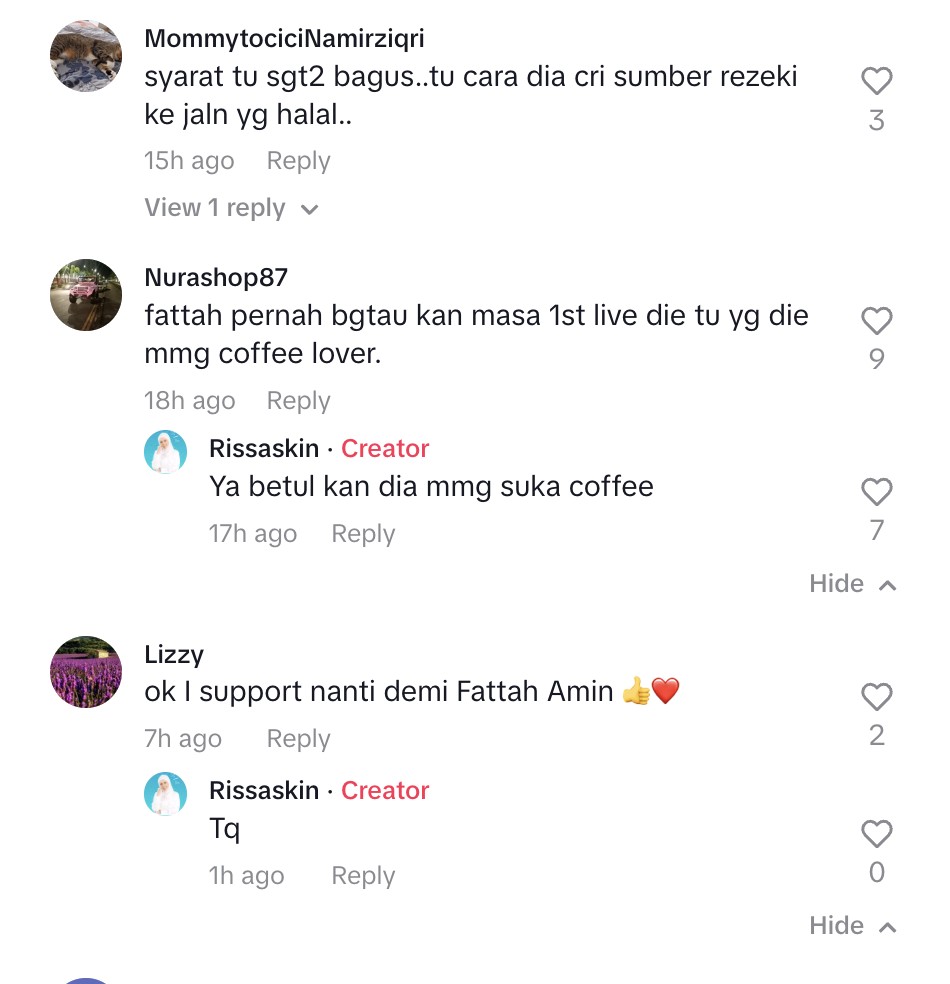 syarat fattah amin